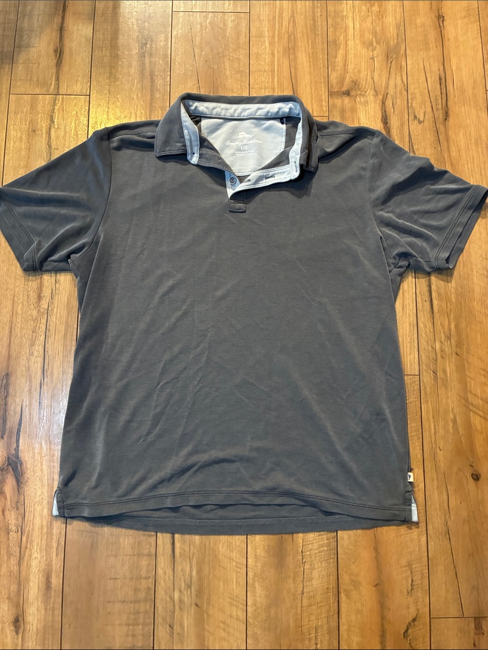 Tommy Bahama Short Sleeve Polo in Slate Gray